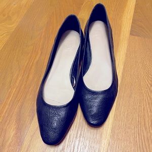 Massimo Dutti Black Flats